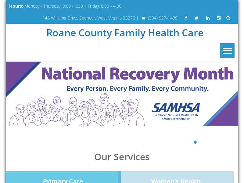 Roane Co. Family Health Care, Inc. 