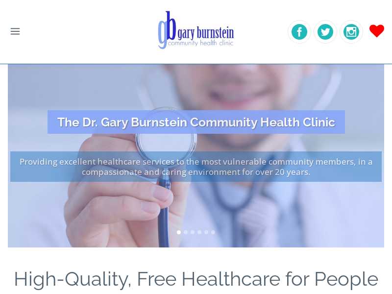 Dr Gary Burnstein Community Health Clinic