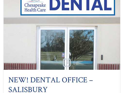 Salisbury Dental - Chesapeake Health Care